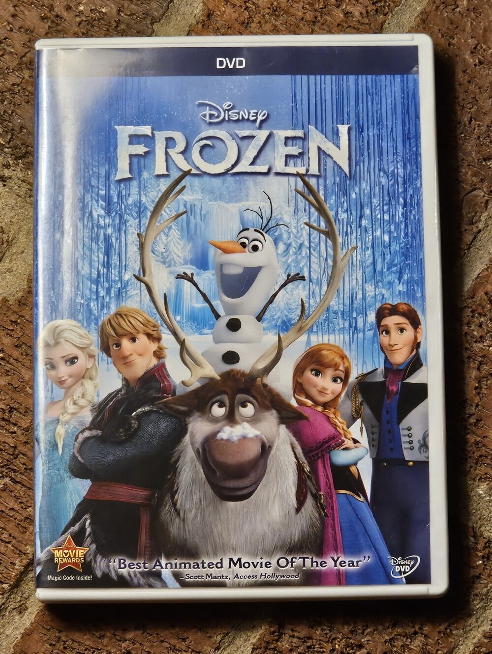 Disney's Frozen DVD (2013)